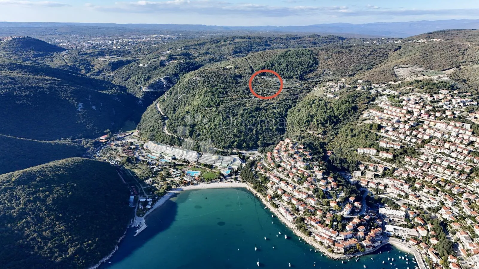 rabac,samo u ponudi naše agencije, poljoprivredno zemljište sa pogledom na more - slika 3