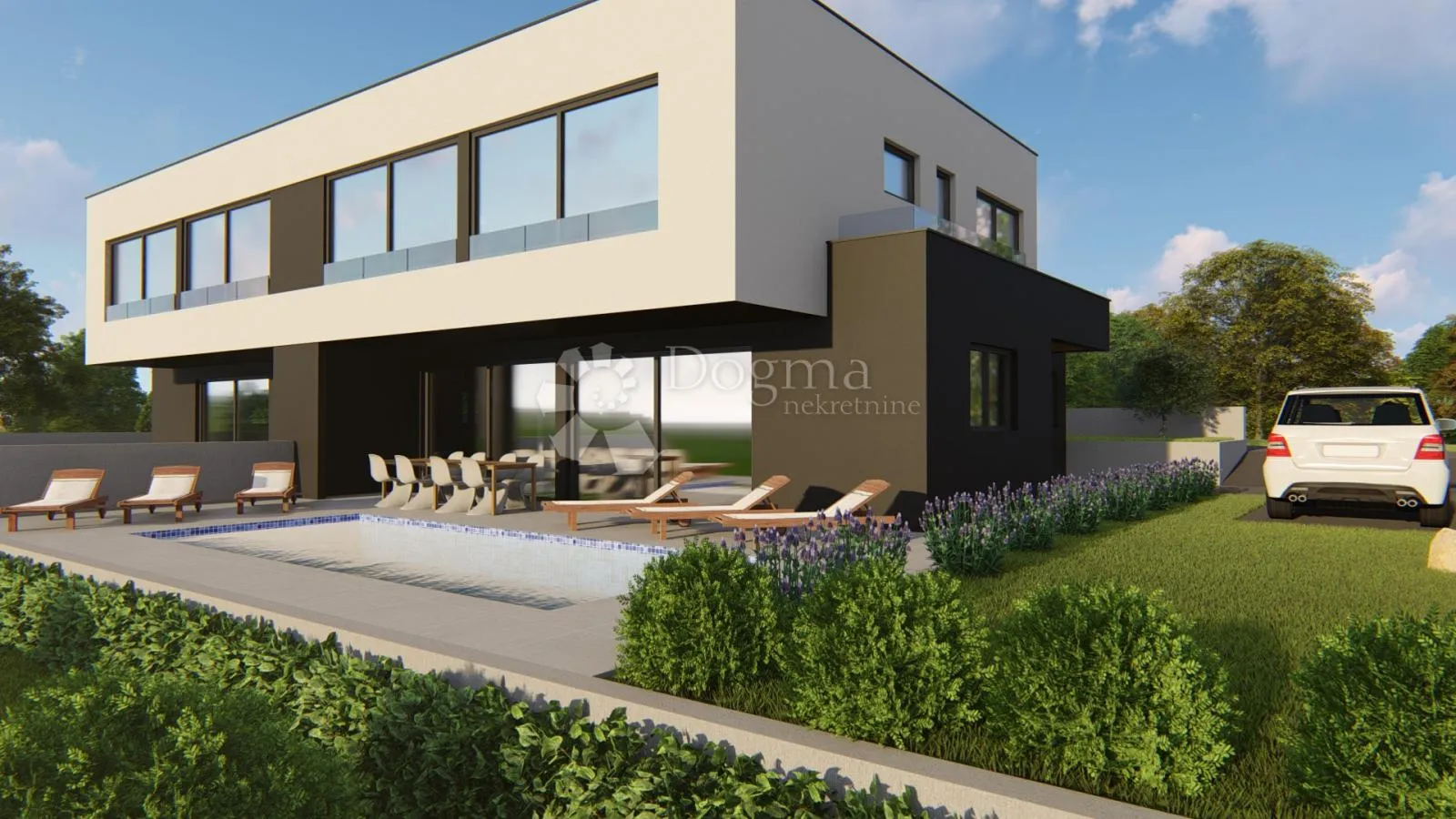 ekskluzivno! luksuzna duplex vila s bazenom i pogledom na more! - slika 8