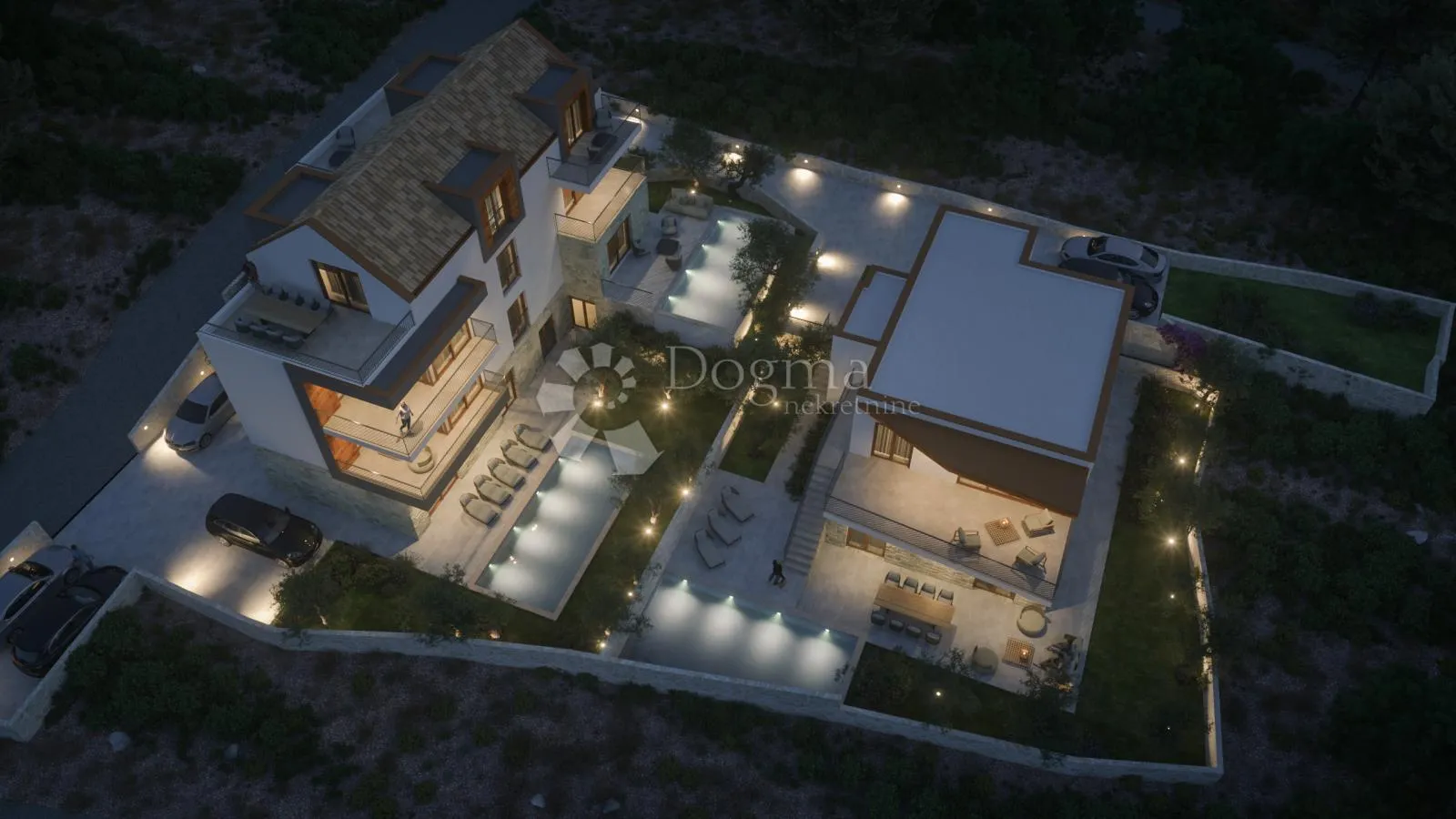 stivašnica - mediteranska villa s bazenom i pogledom na more - slika 11