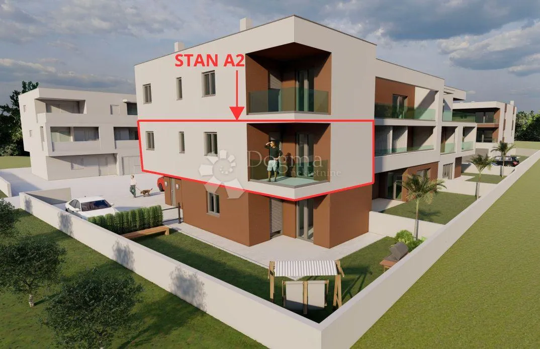 novoradnja valmade netto 55 m2 - zgrada s, stan a2 - slika 1