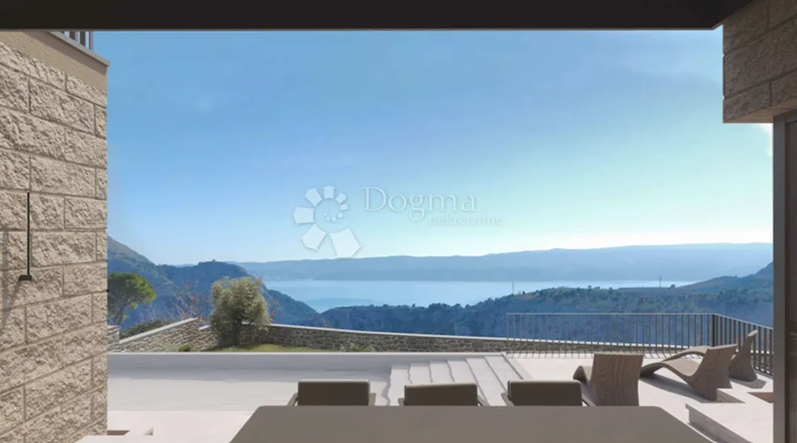 moderna vila s pogledom na more i infinity bazenom, omiš – zakučac - slika 7