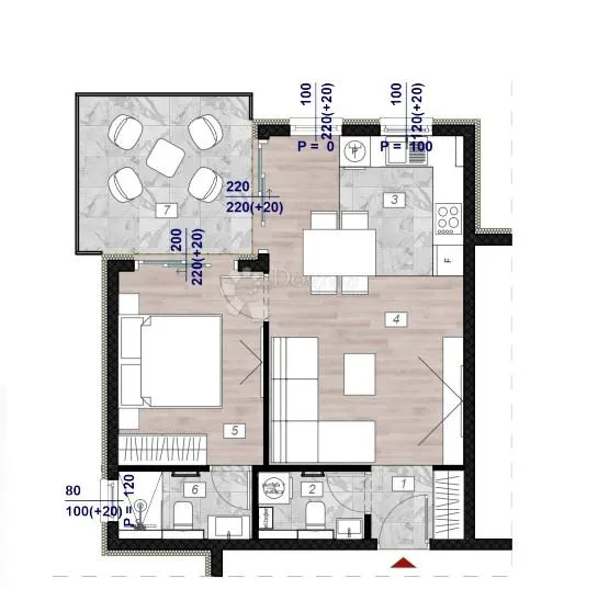 stan s1 – novogradnja povljana - slika 2