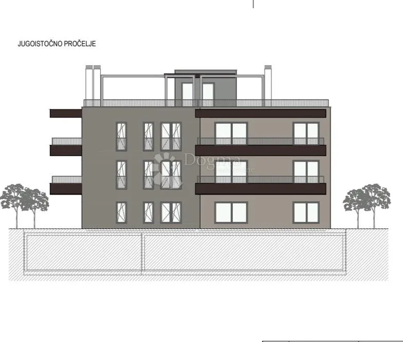 sukošan-stan s7 s krovnom terasom –novogradnja - slika 4