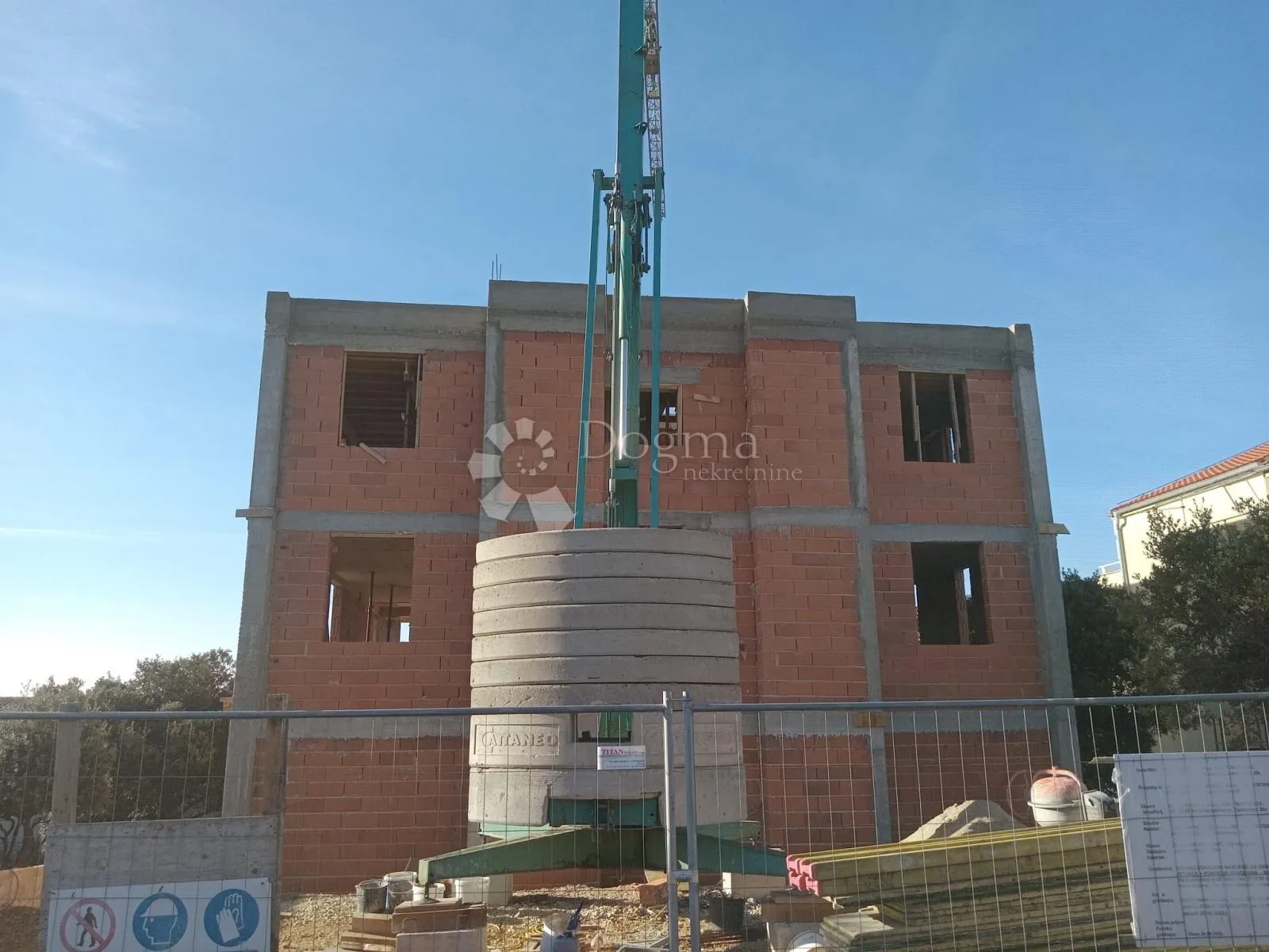 mandre, pag - dvosobni stan s pogledom na more - slika 6