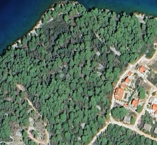 poljoprivredno zemljište prvi red do mora, milna - slika 6