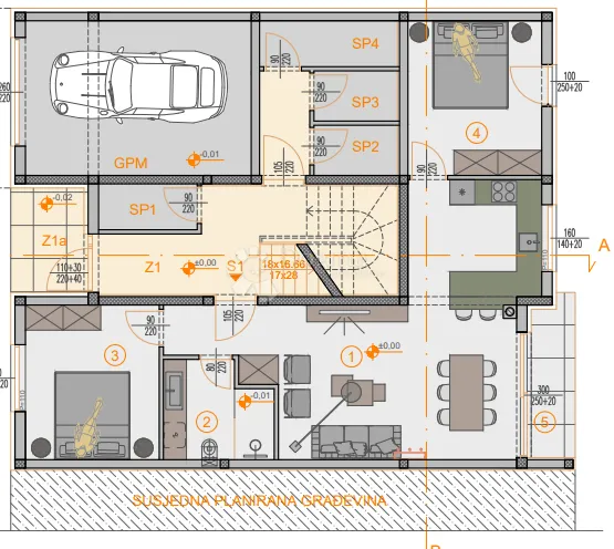 ekskluzivno! novogradnja štinjan - 72 m2, prizemlje (z1 s1) - slika 2