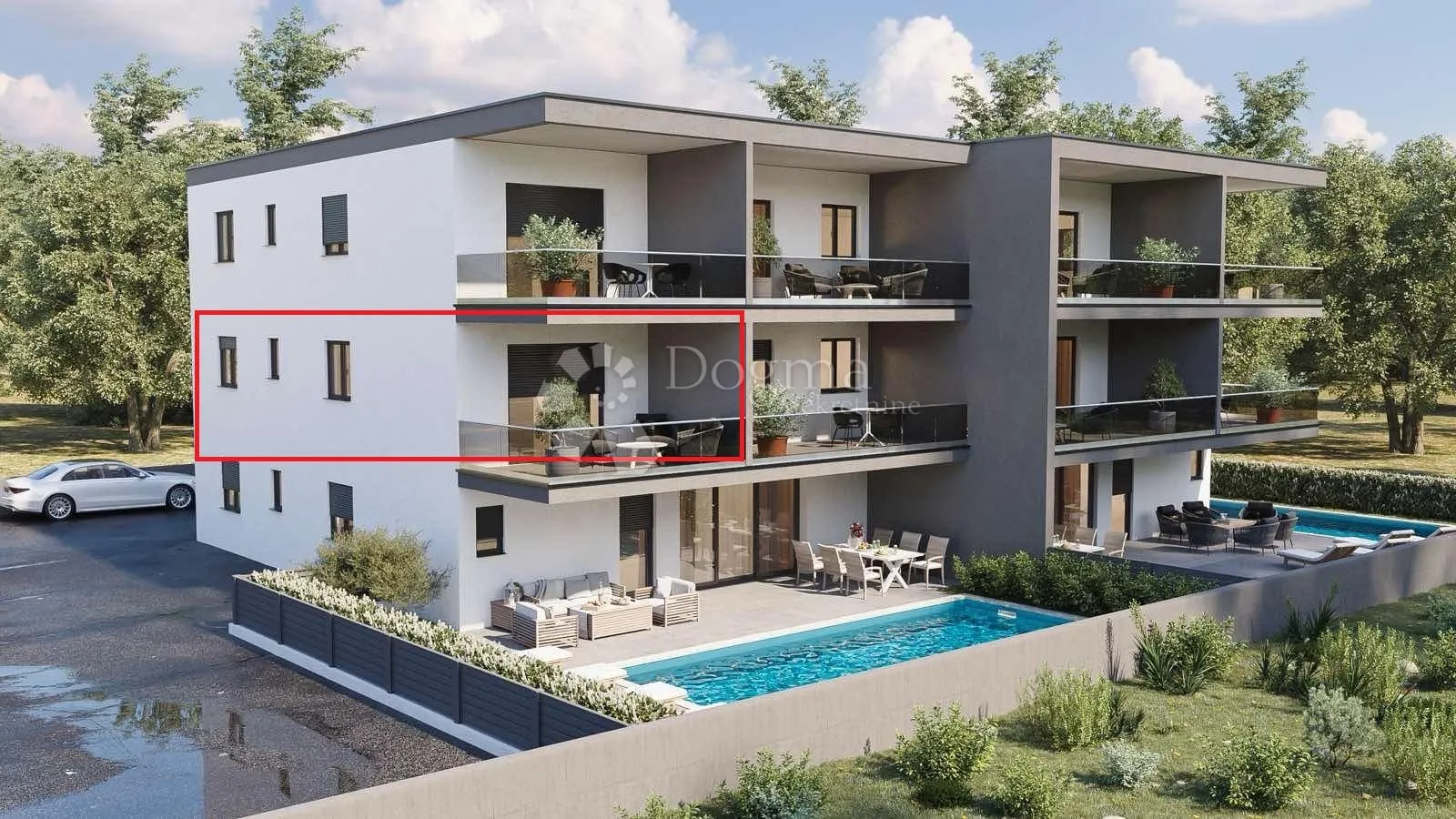 novigrad, moderan stan novogradnja, tražena lokacija - slika 1