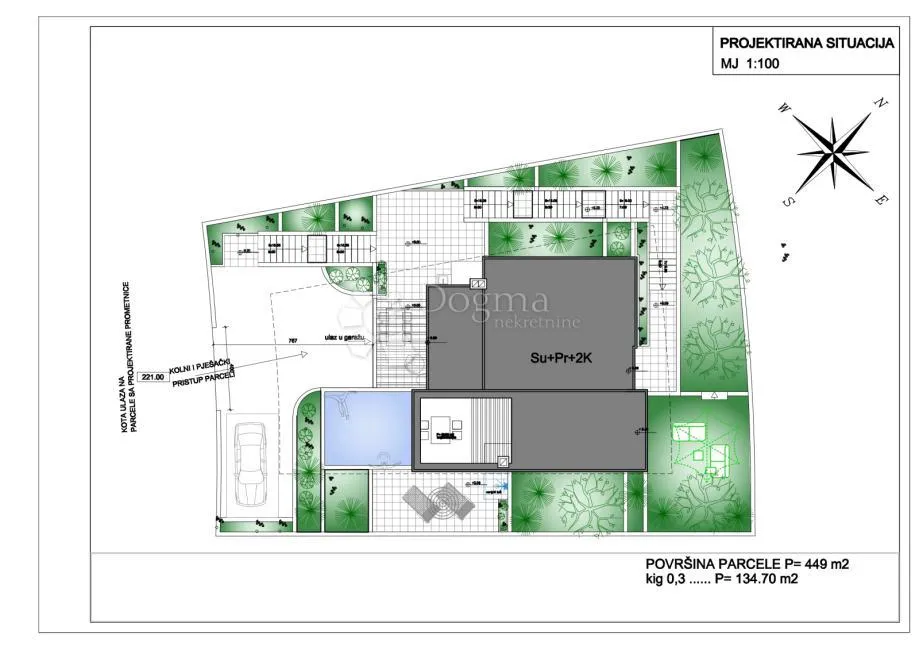 projekt sa građevinskom dozvolom/klis - slika 19