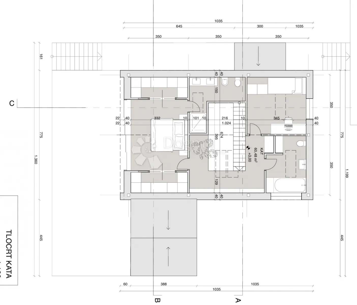 zemljište s projektom, pavučnjak, 1600m2 - slika 8