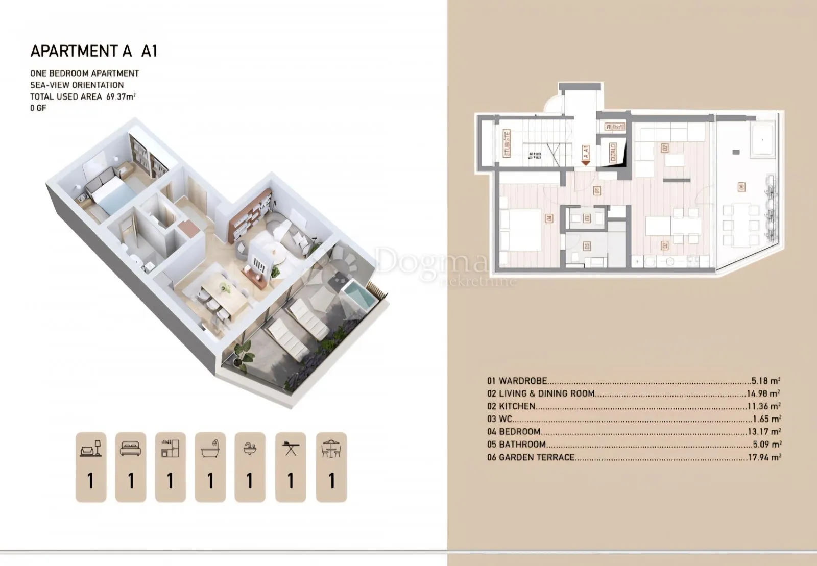 volosko - stan 69m2, prodaja - slika 9