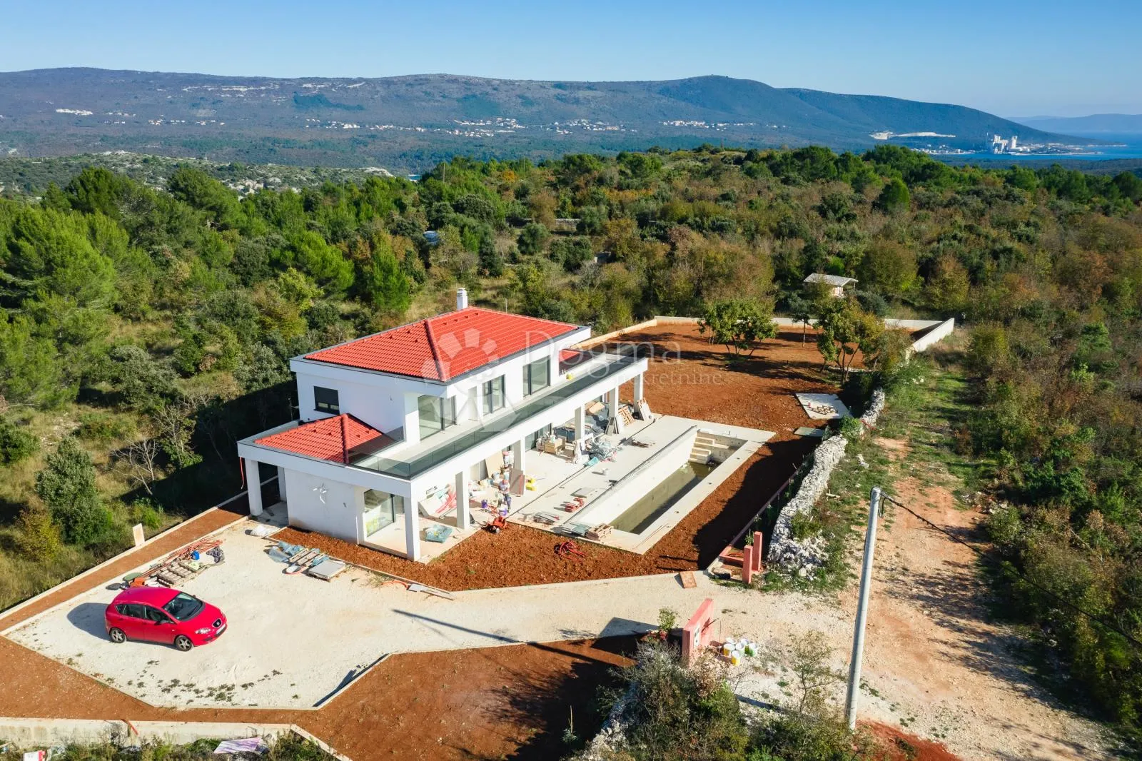 ekskluzivna vila s bazenom na osami blizu mora! - slika 17