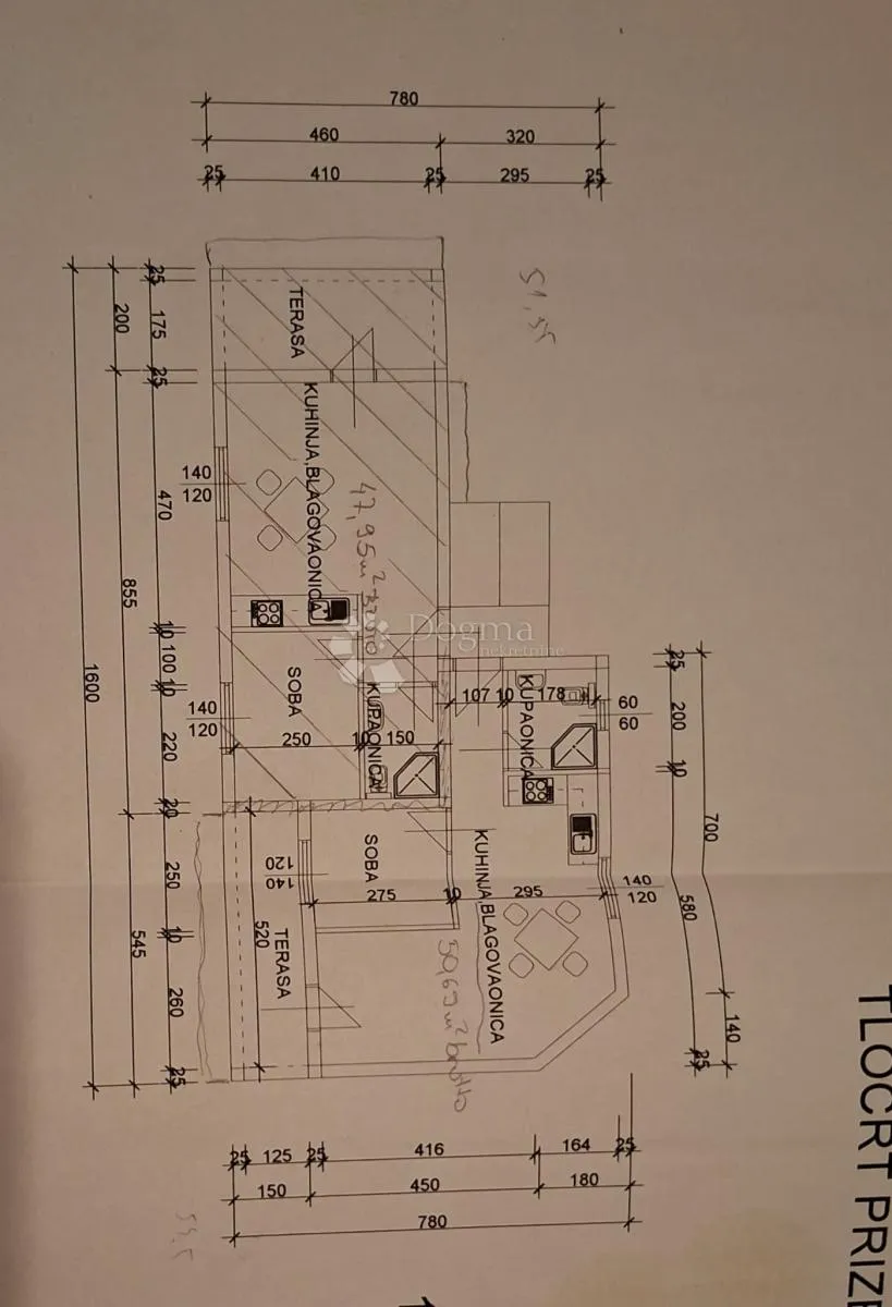 maslinica – 603 m² tišine, mora i sedam otočića na dlanu - slika 15