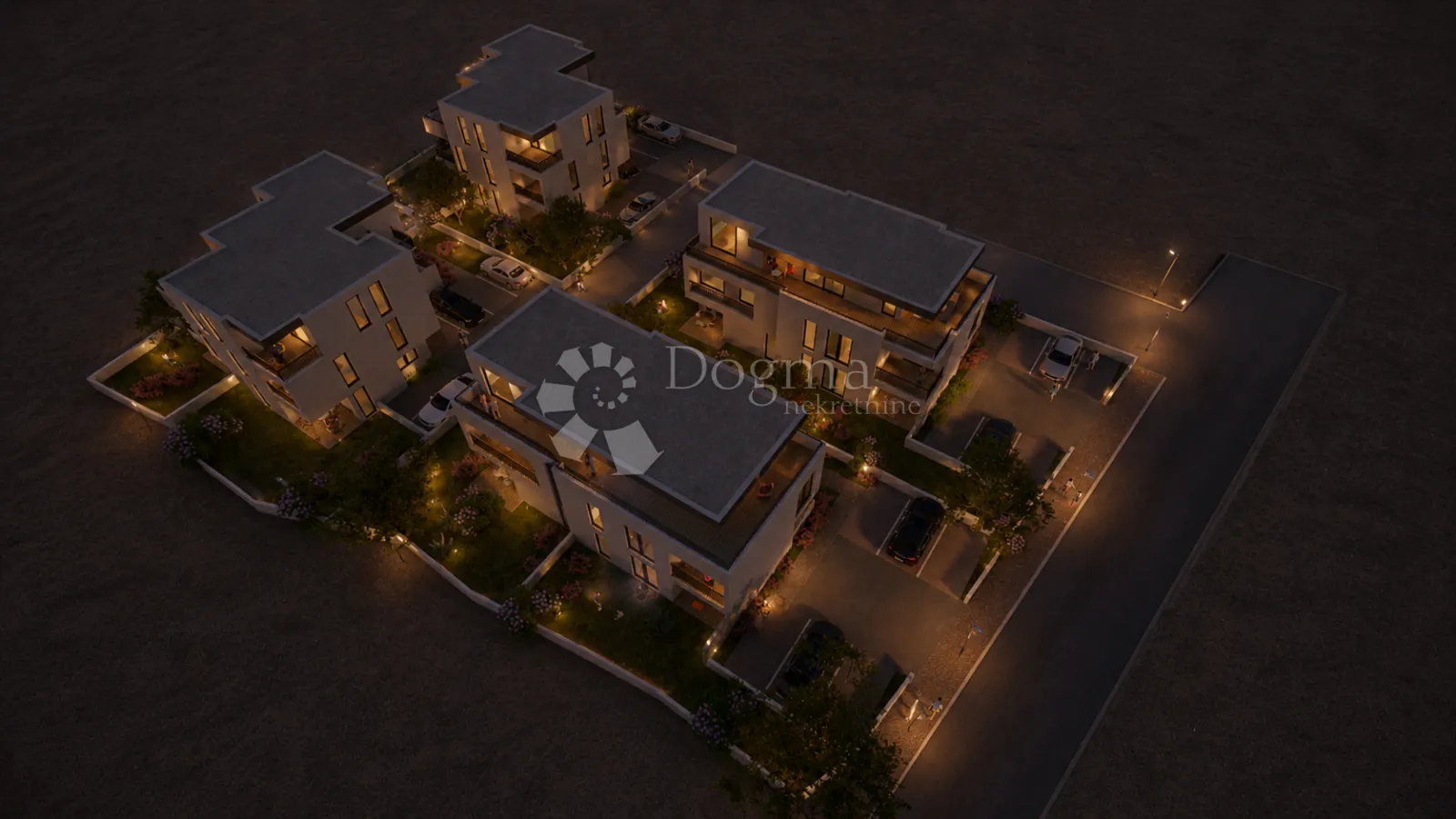 a1.1 - kaštel novi ; novogradnja, 3s stan s vrtom (104 m²), pogled na more, parking, odlična lokacija - slika 2