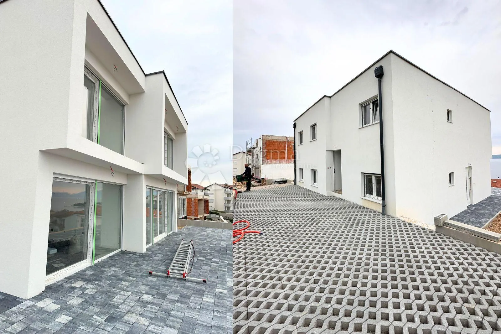 novogradnja kuća s 4 stambene jedinice i pogledom na more u crikvenici - slika 4