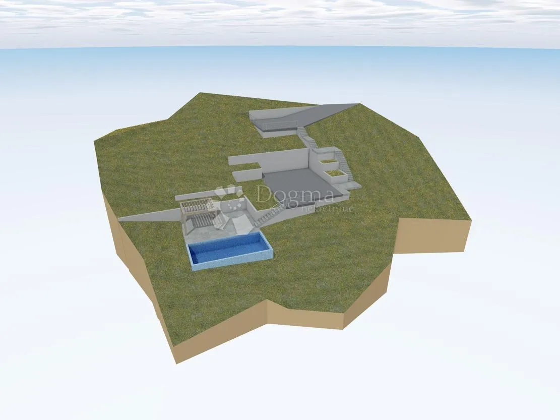 eskluzivna prilika - građevinsko zemljište s projektom za vilu – otok hvar - slika 8