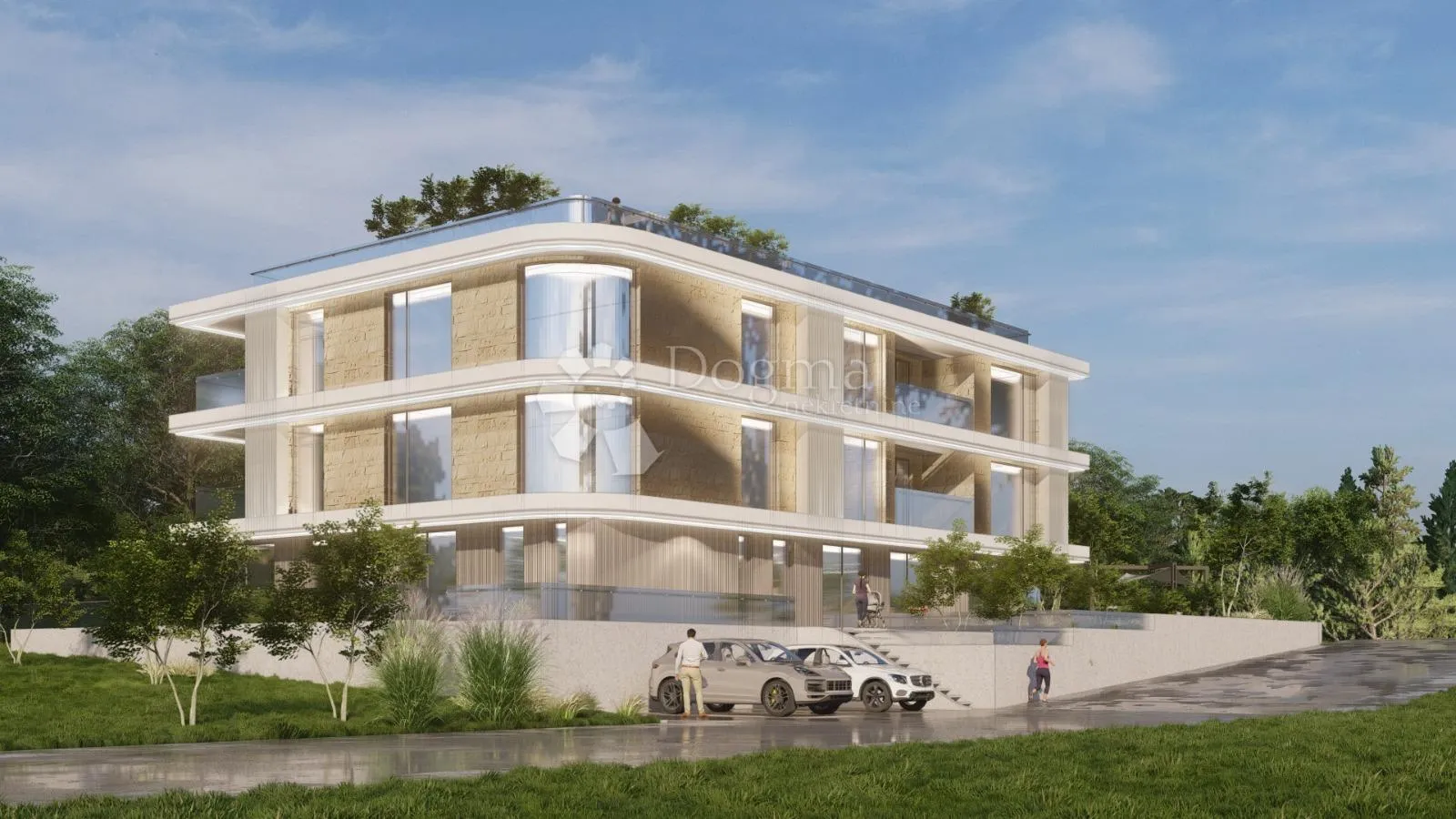 sv. petar na moru - s8 penthouse s panoramskim pogledom na more - slika 6