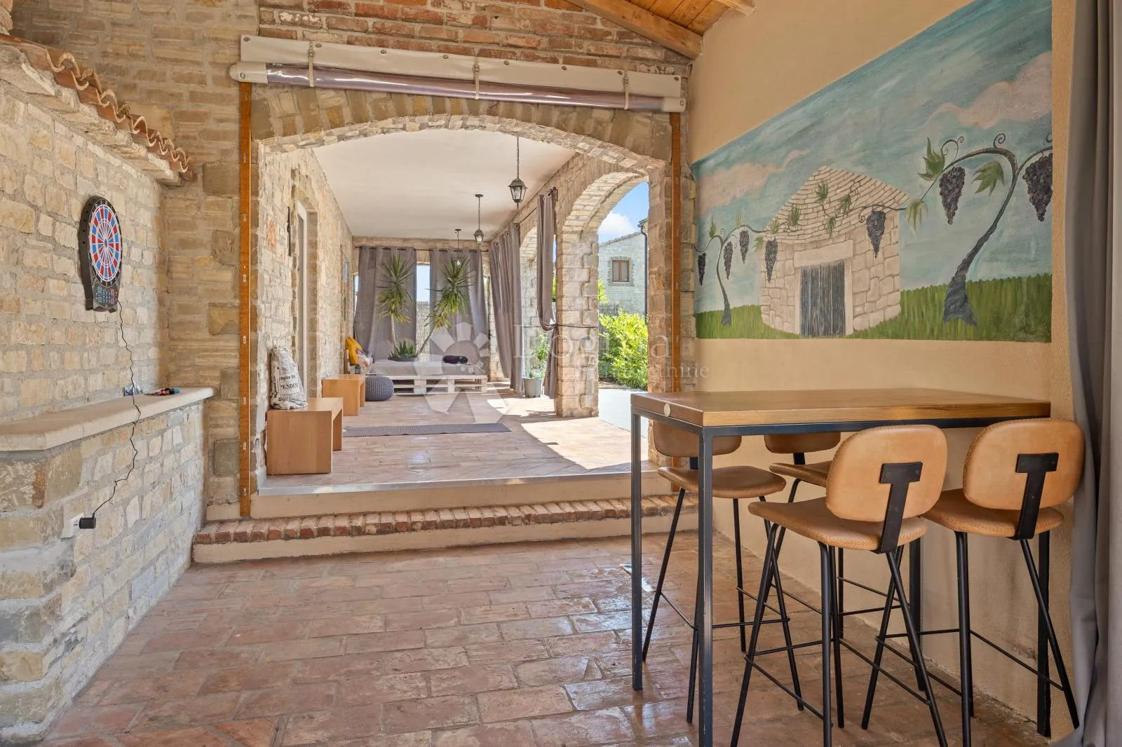 poslovno-stambena kamena villa - svetvinčenat - slika 18