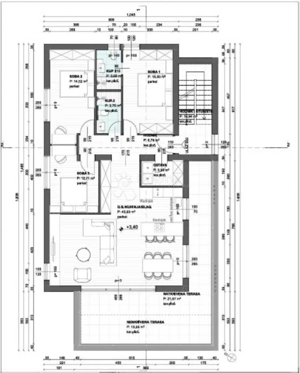građevinsko zemljište sa pogledom na more, šmrika, 640m2 - slika 13