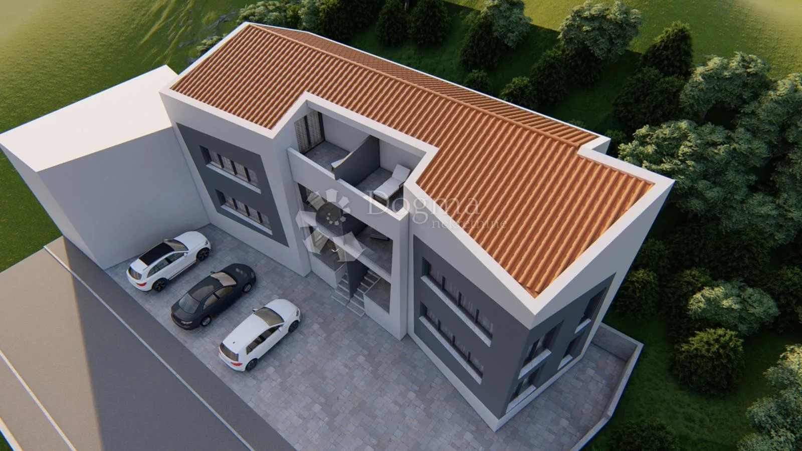 vrbnik – ekskluzivan apartman 3s+db u novogradnji s otvorenim pogledom na more - slika 3