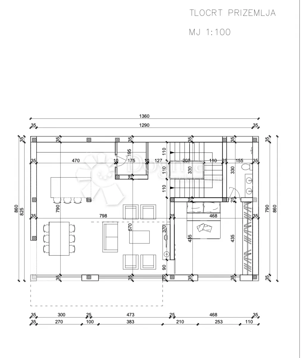 rogoznica-moderna villa sa bazenom - slika 6