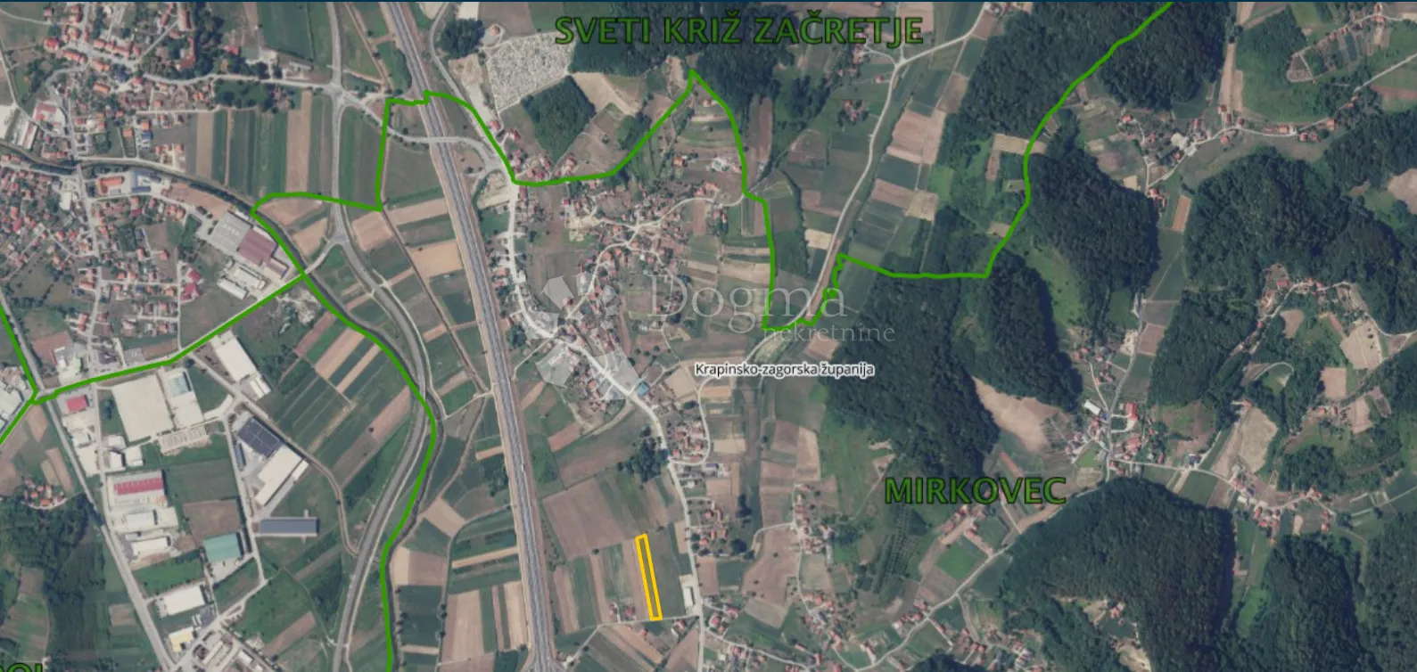 građevinsko zemljište 3.482m² na sjajnoj lokaciji nadomak sv. križ začretja! - slika 3