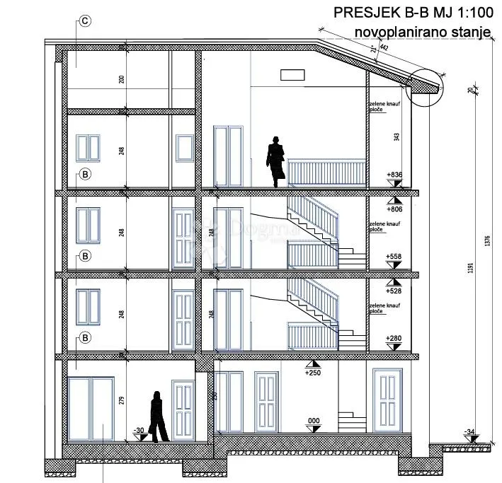 poreč, stara jezgra - starina s projektom za hotel! - slika 10