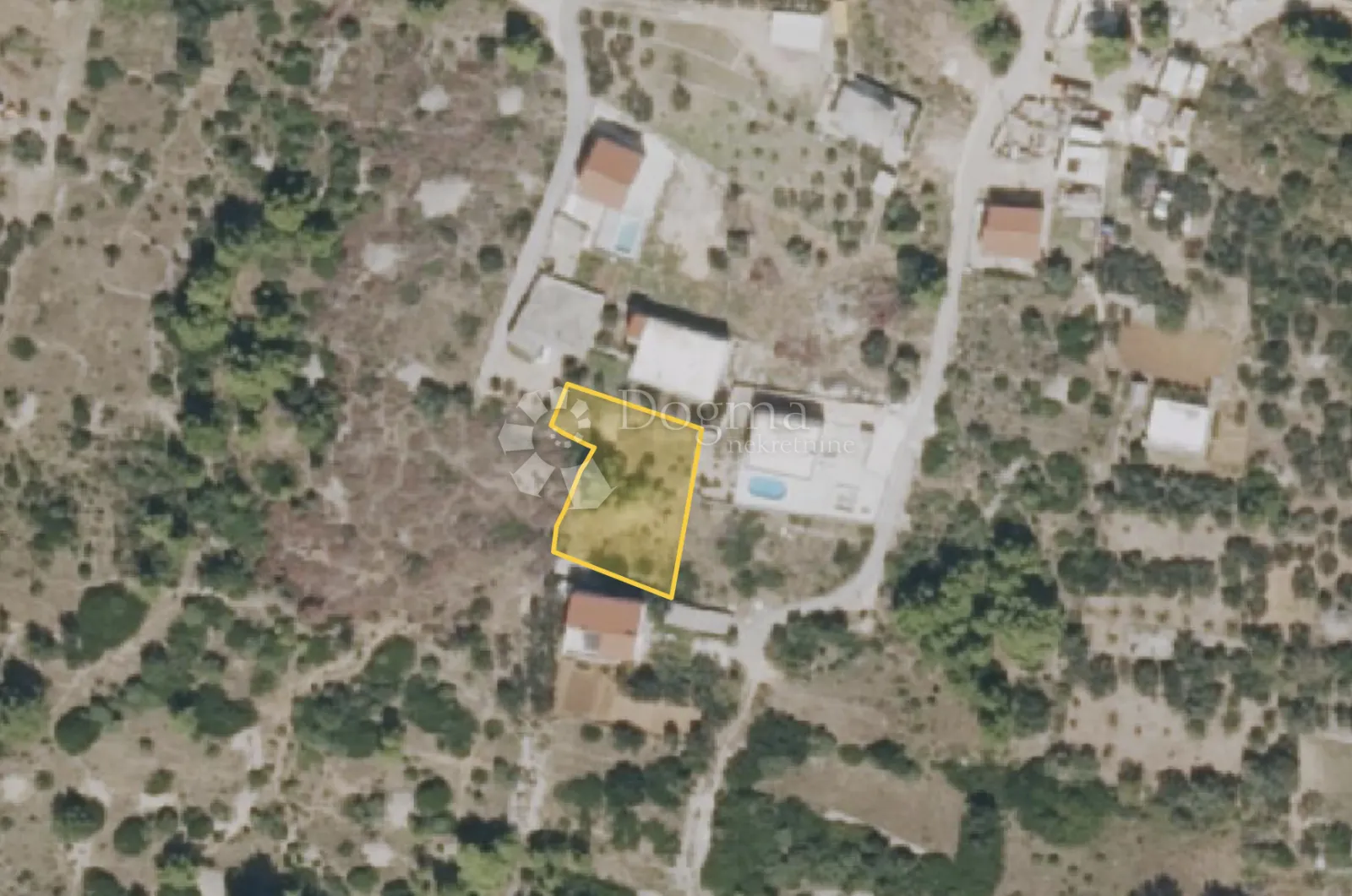 građevinsko zemljište kaštel sućurac – pogled na more, m1 zona, osiguran pristup - slika 5