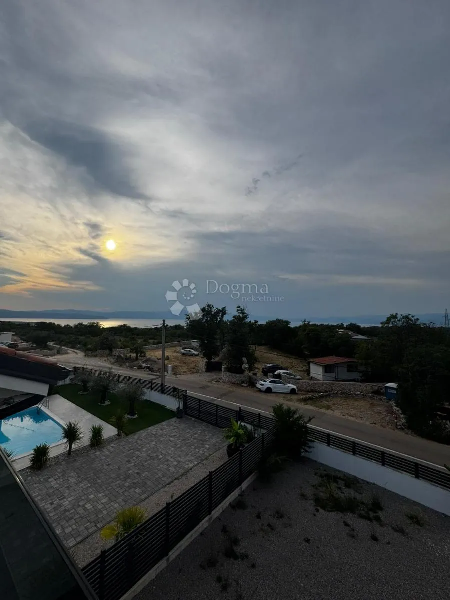 moderna novogradnja s pogledom na more – otok krk - slika 2