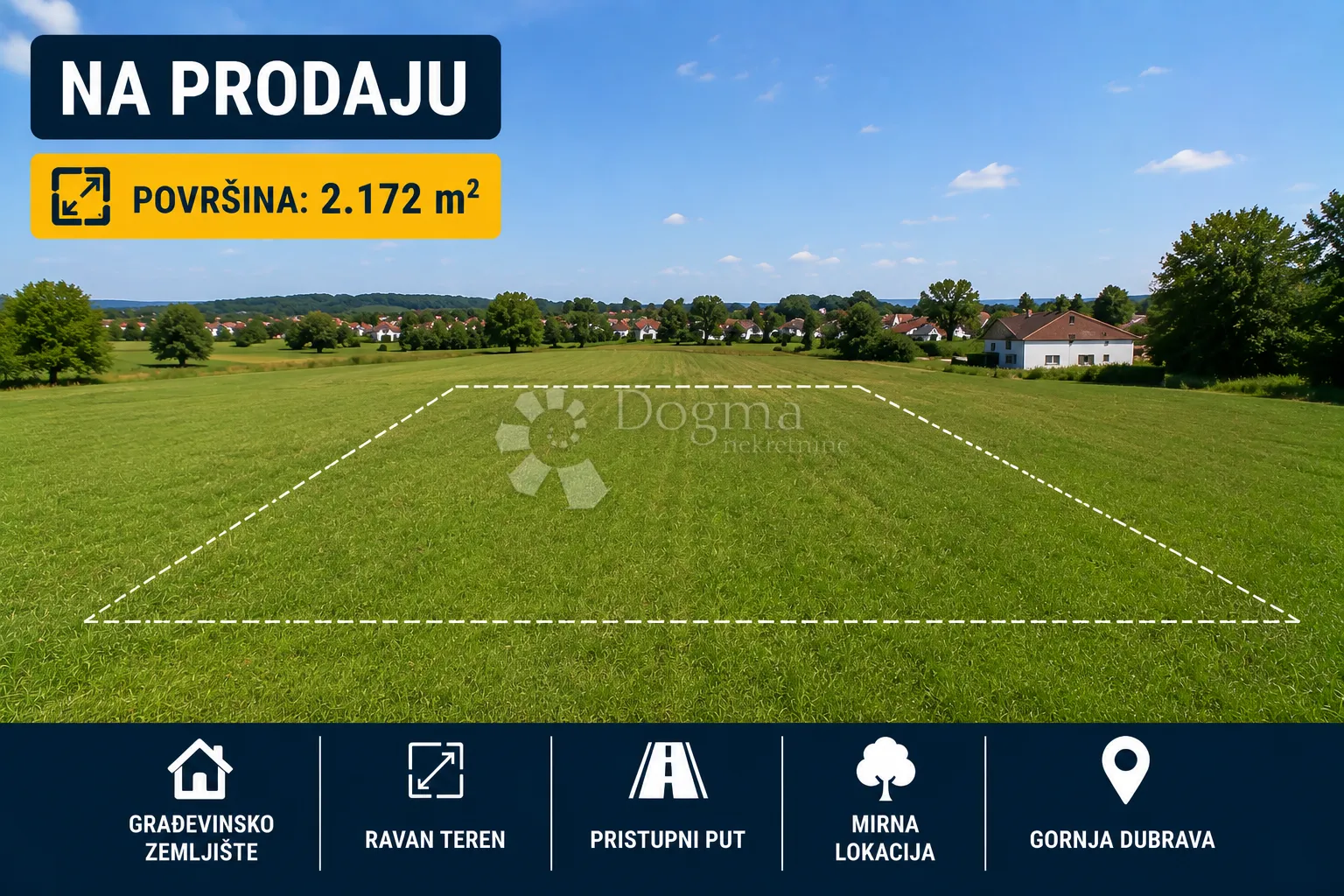Gornja Dubrava, 2172 m² - Zagreb