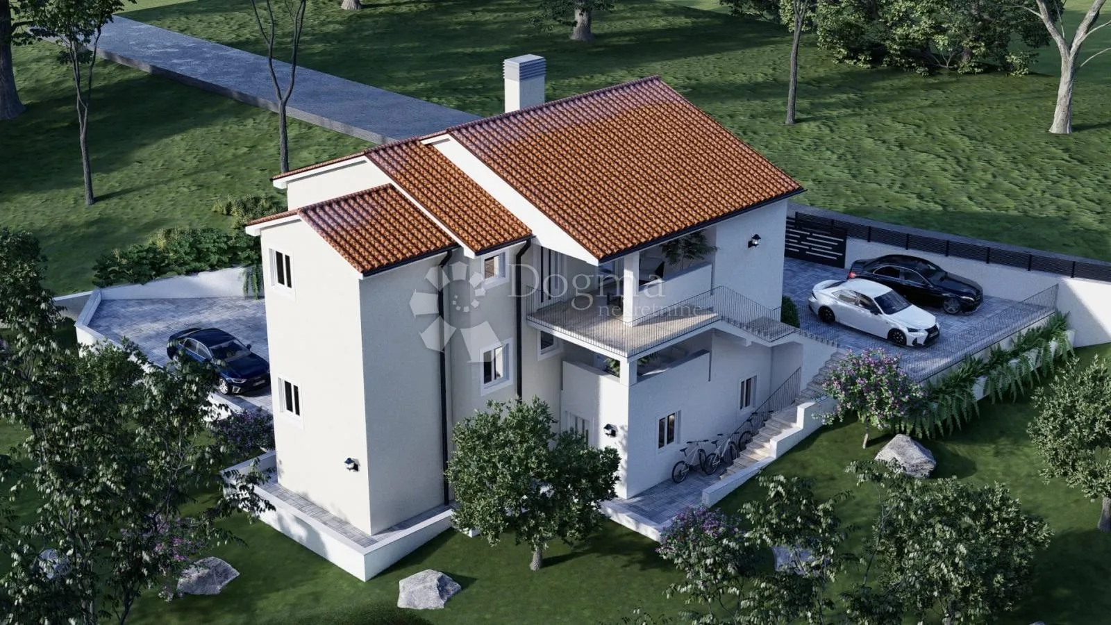 čavle - stan u roh-bau fazi/ 172,98 m2 - slika 2