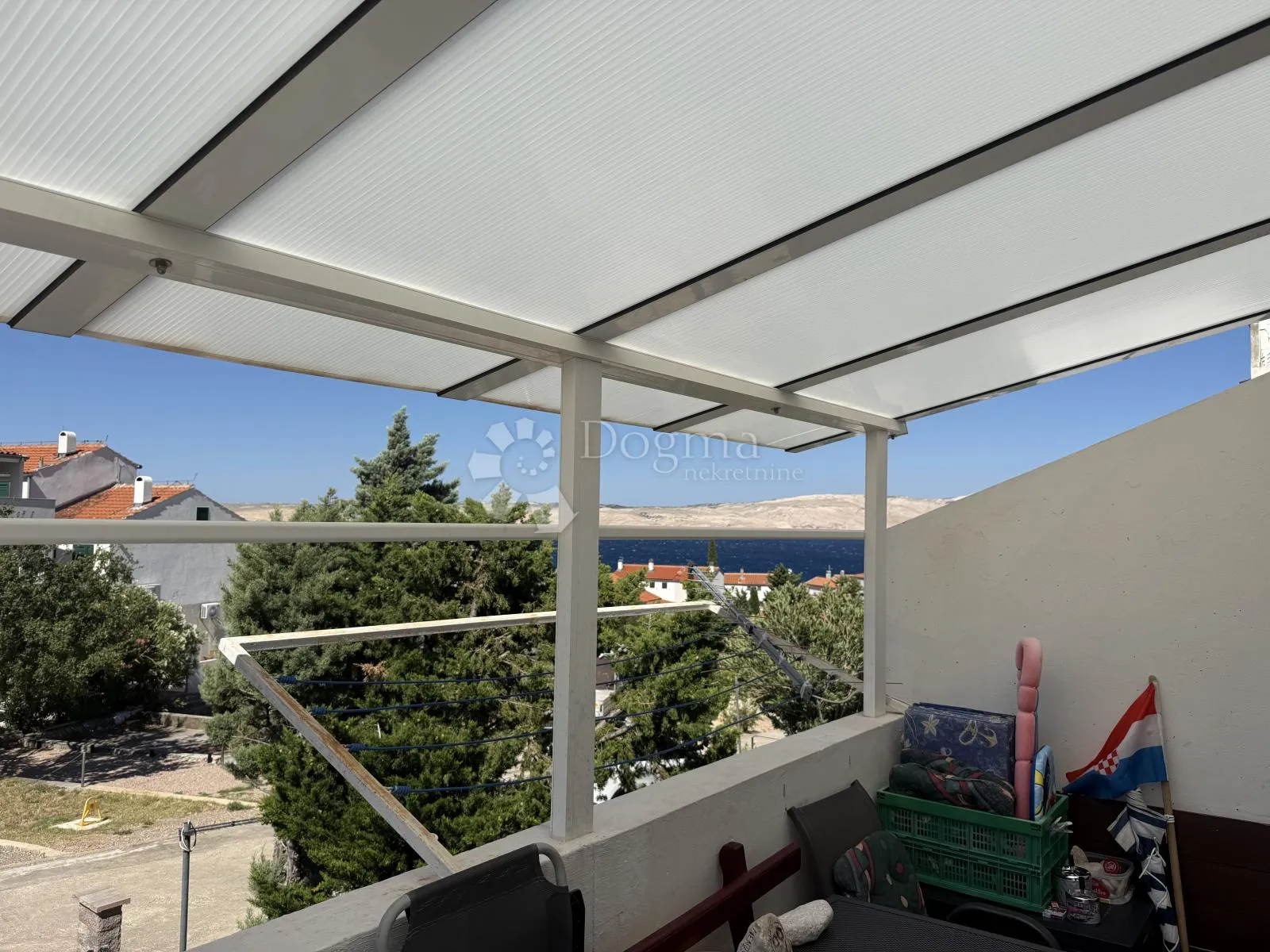 apartman dvoetažni stinica velika terasa pogled more - slika 2