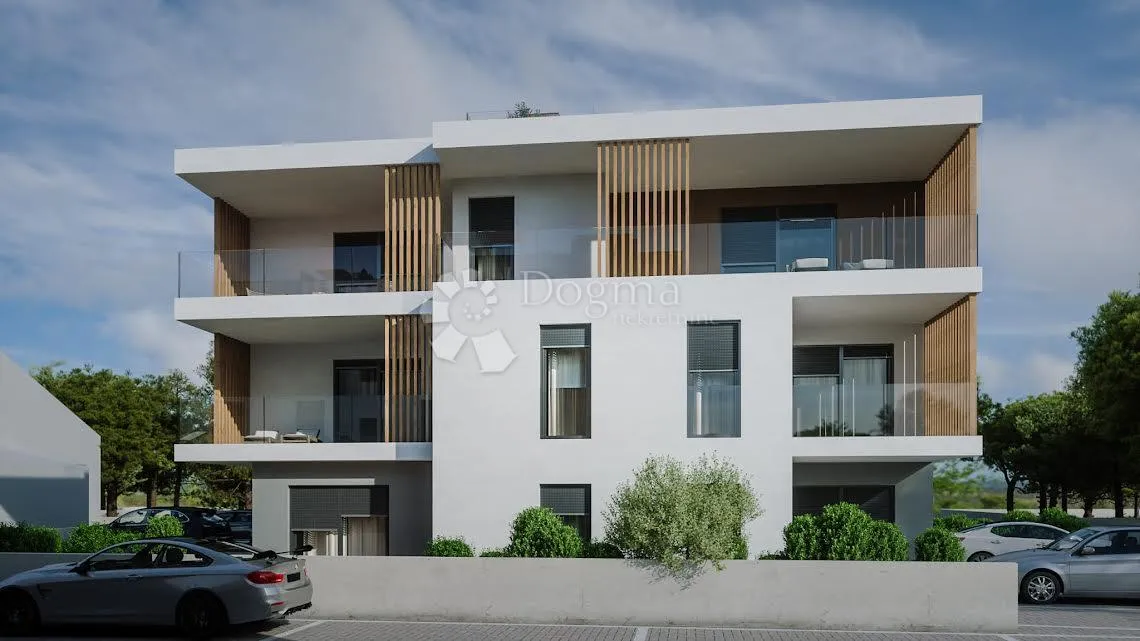 vodice – novogradnja stan s vrtom blizu plaže - slika 3