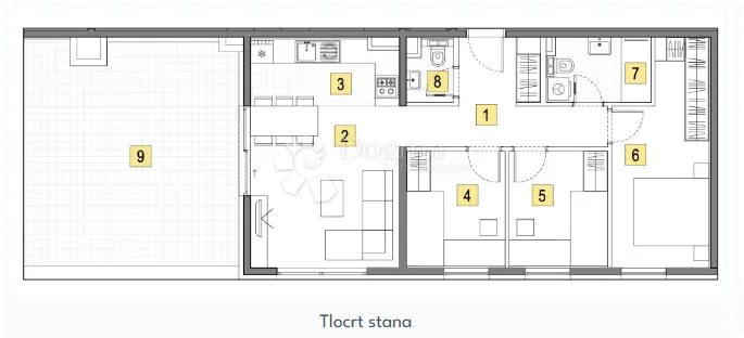prodaja stana zagreb – 4-sobni stan veliko polje s39 - slika 5