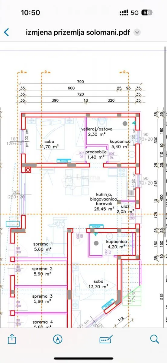 apartman u prizemlju sa dvorištem - slika 5