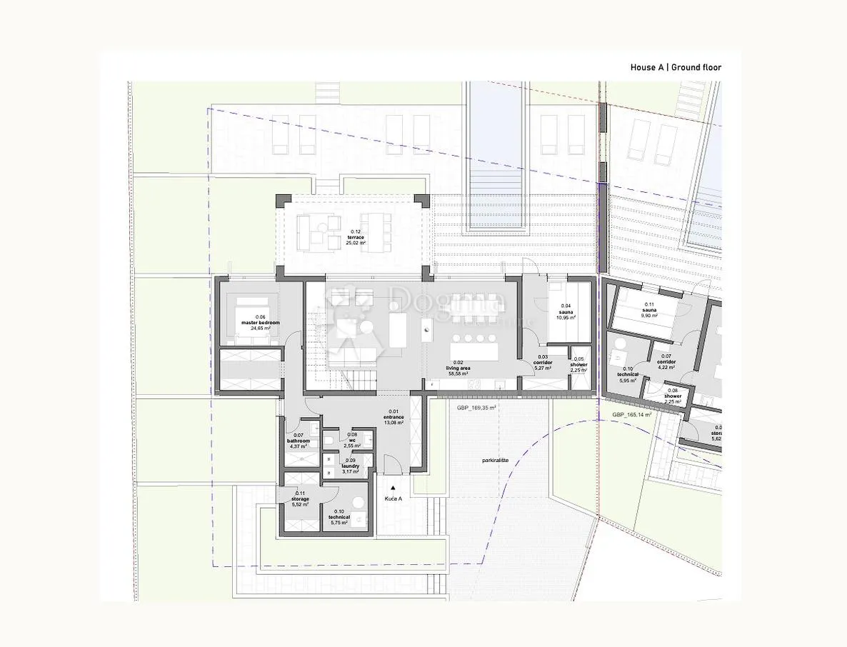 građevinsko zemljište u vižinadi sa gotovim projektom - slika 14