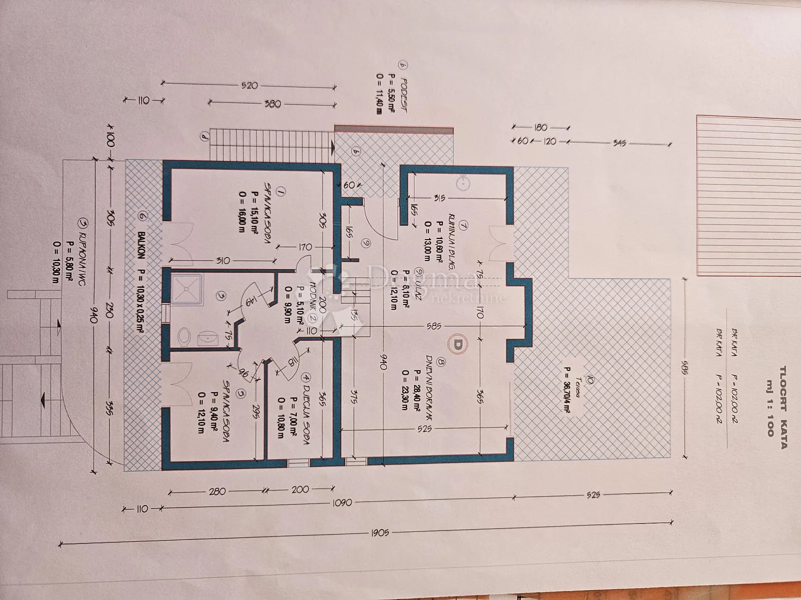 apartmanska kuća u pakoštanima - slika 64