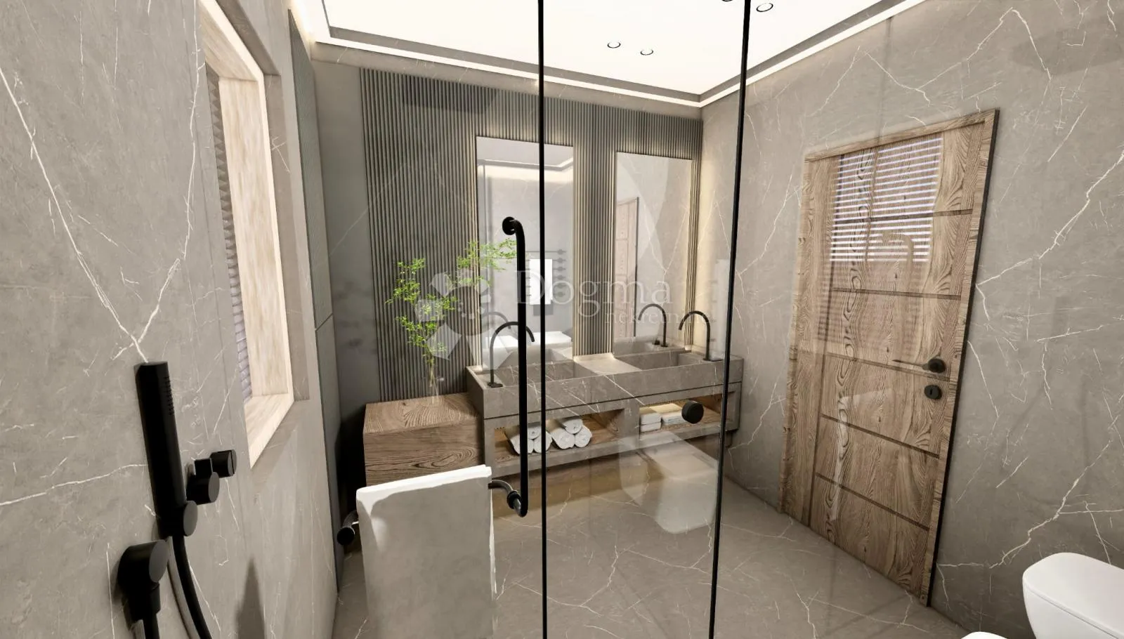 labin - moderna prizemnica s 3 spavaće sobe i bazenom - slika 5