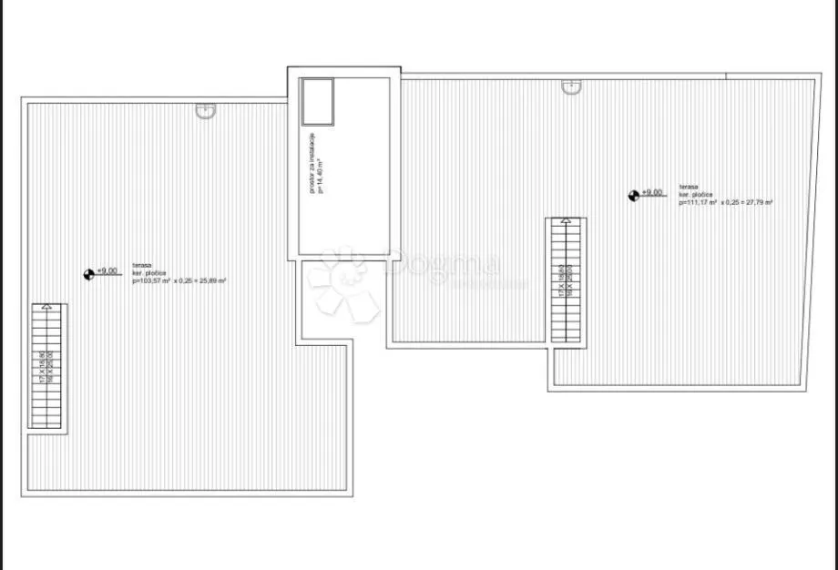 diklo, zadar - luksuzni penthouse blizu mora - 117m2 - slika 27