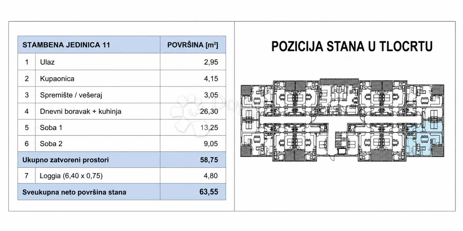 pretprodaja stanova – moderan stan u prizemlju novogradnje, varaždin | 58,75 m² + loggia - slika 8