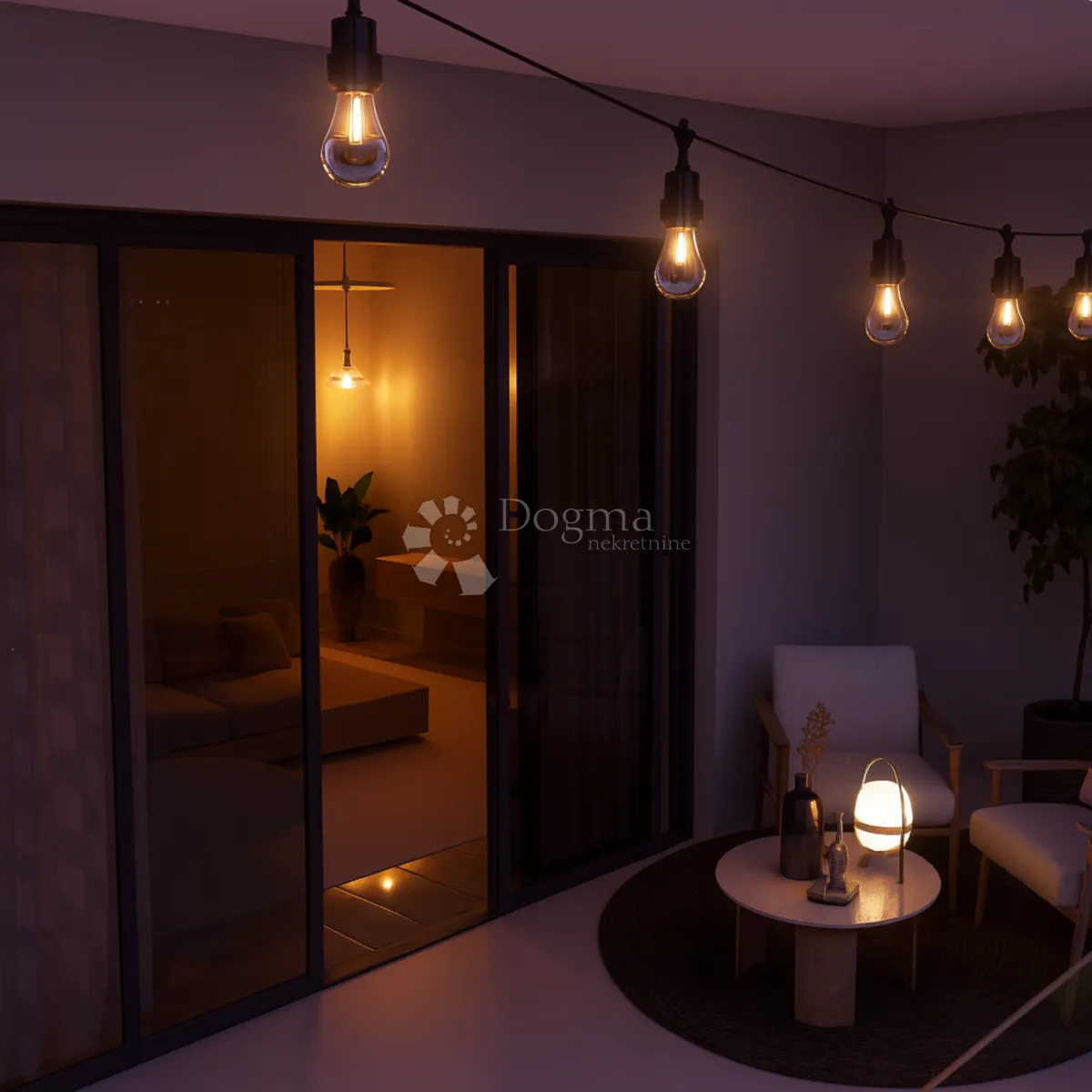 moderan stan 99 m² na 2. katu s 3 balkona i pogledom na zelenilo, kaštel stari novogradnja - slika 10