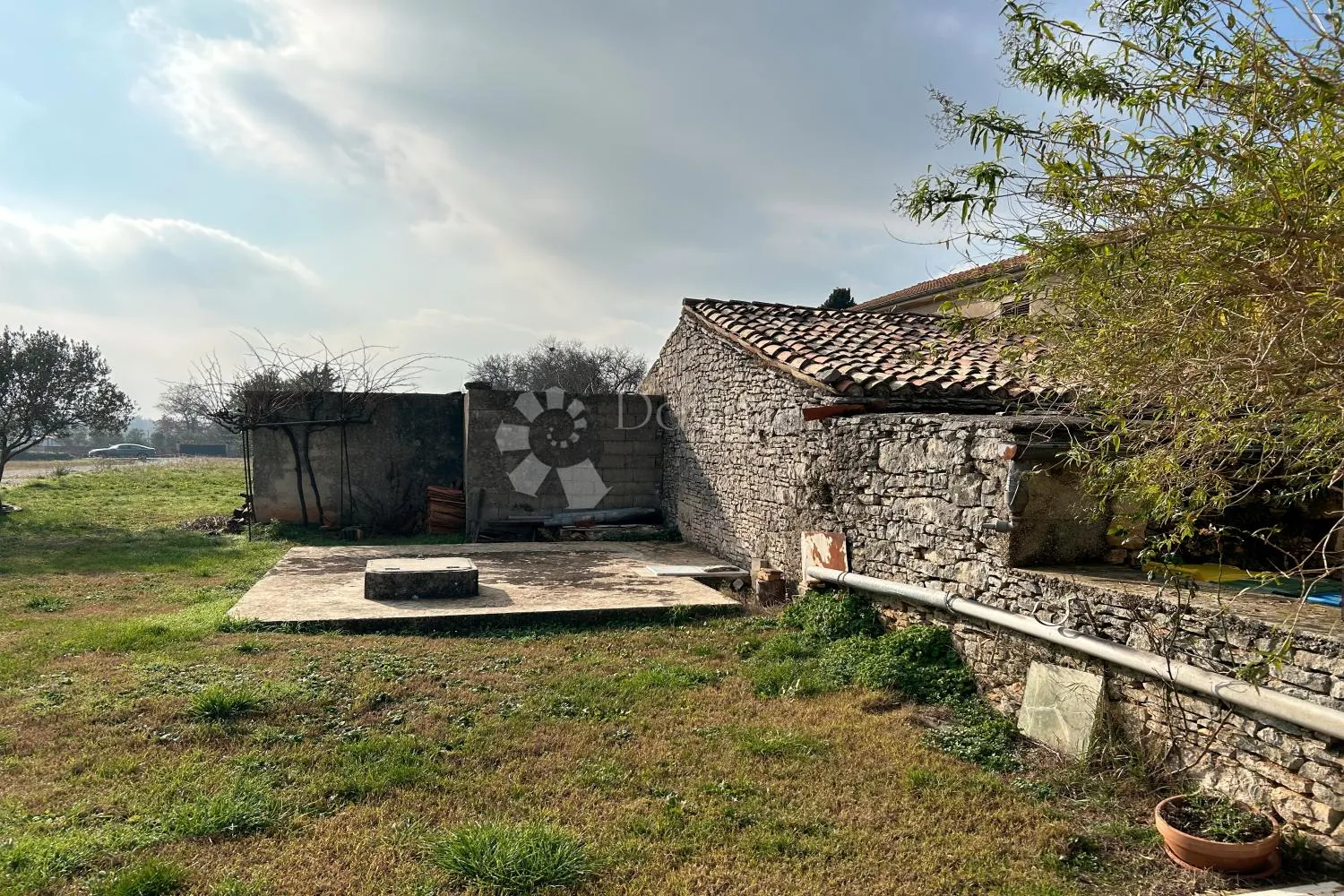 vodnjan – kamena kuća s pomoćnom zgradom, velika parcela, maslinik - slika 43