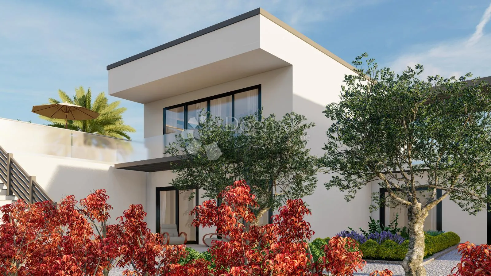novogradnja – vila, 140 m2, 3ss, bazen, pogled na more - slika 4