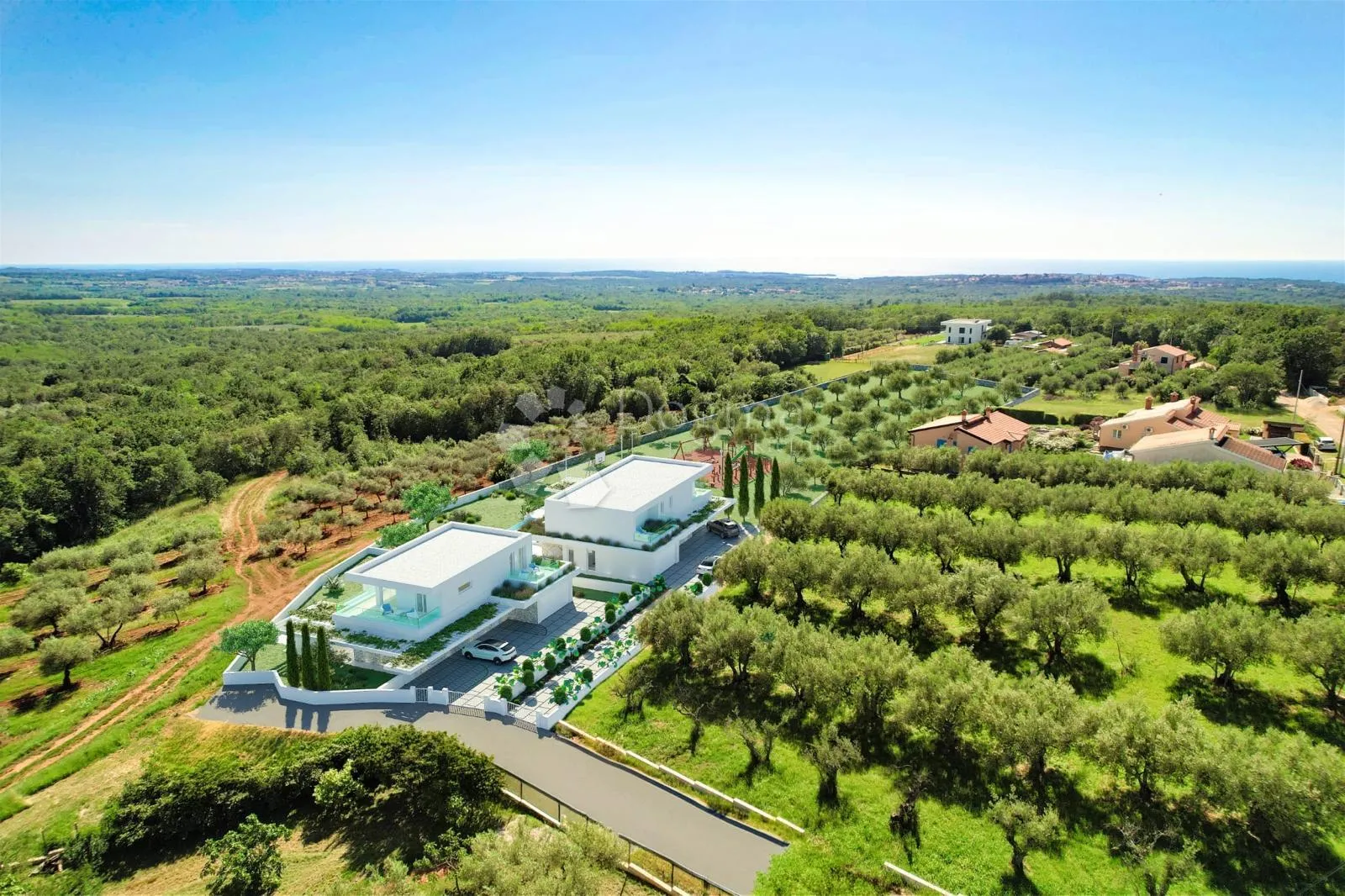 poreč okolica - luksuzna moderna vila s 5 zvjezdica - slika 2