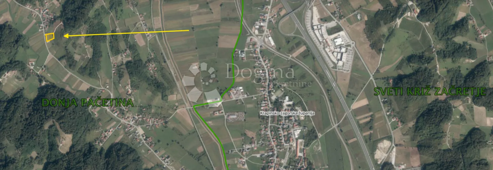 građevinsko zemljište 2.514m² nadomak sv. križa začretja! - slika 4
