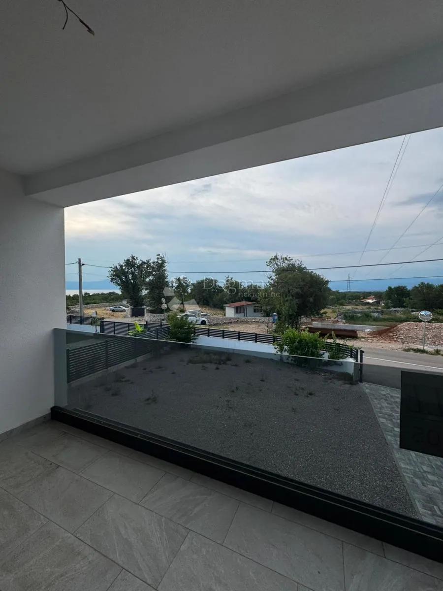moderna novogradnja s pogledom na more – otok krk - slika 1