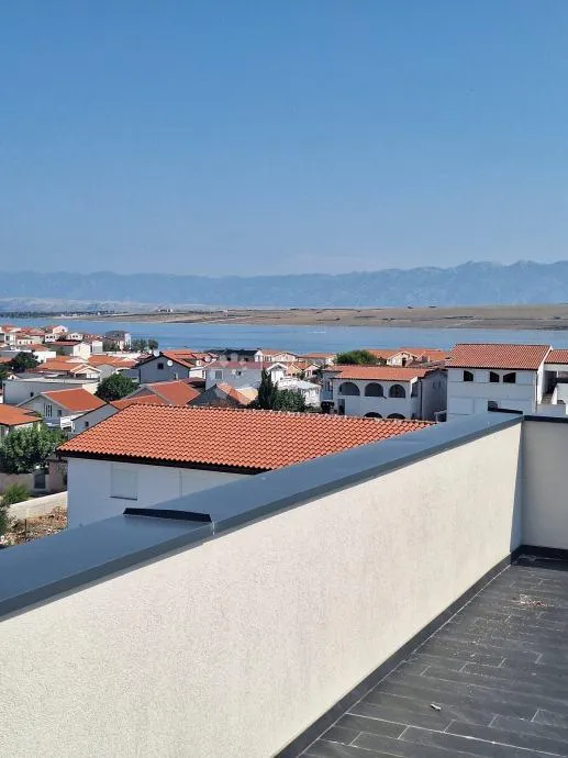 vir novogradnja apartman sa krovnom terasom, pogled na more - slika 11
