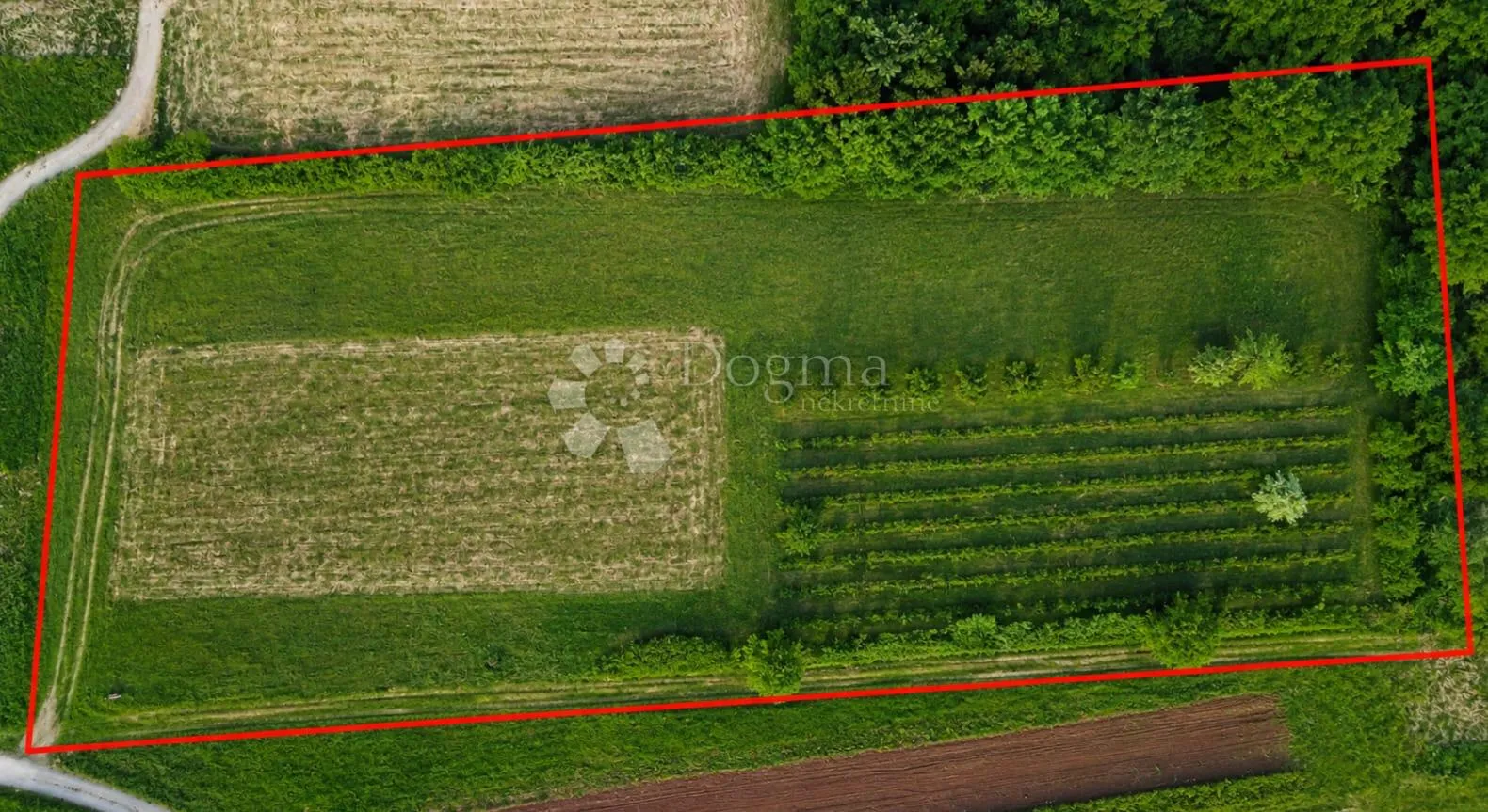 manjadvorci – parcela 625 m² s pristupnim putem - slika 3