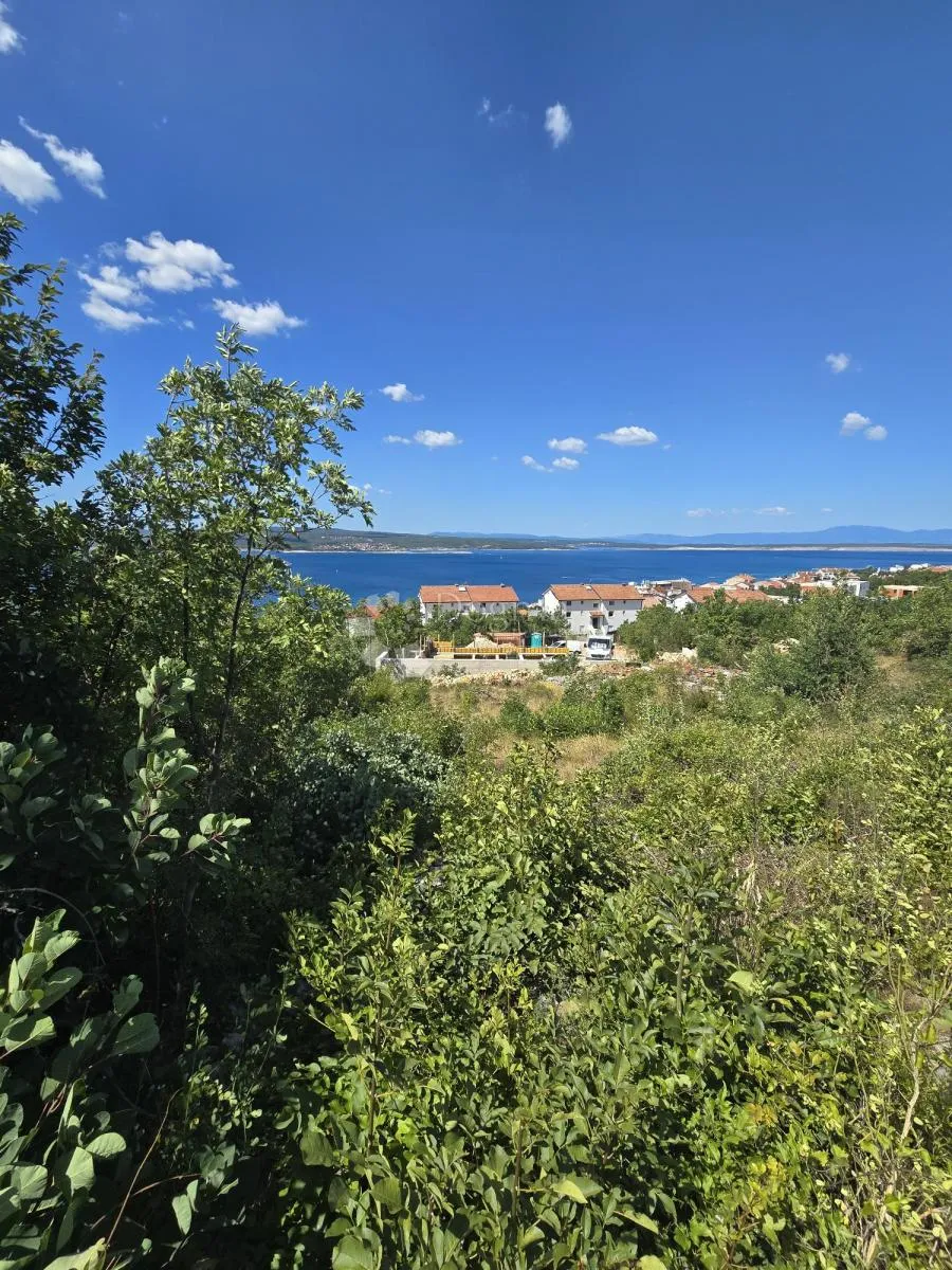 ekskluzivno građevinsko zemljištve u crikvenici s panoramskim pogledom na more i projektom luksuzne vile - slika 3