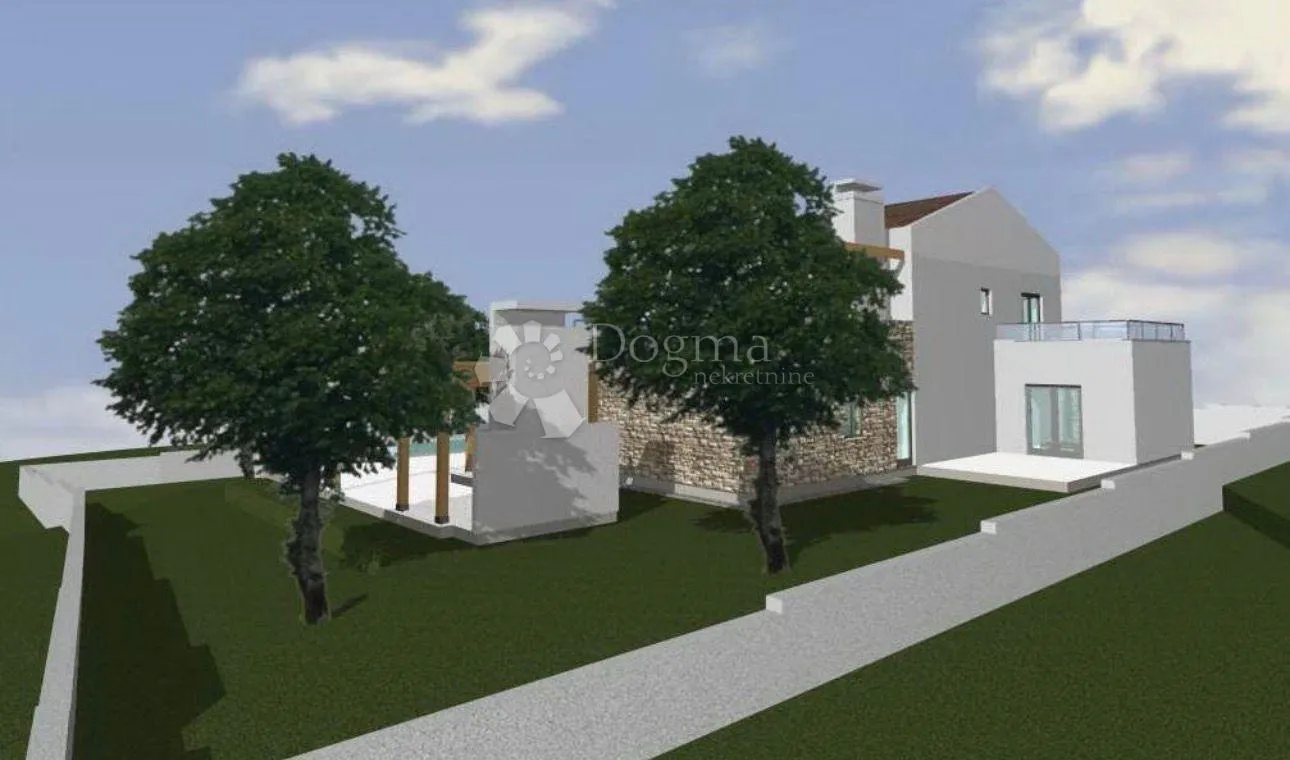 građevinsko zemljište s projektom i građevinskom dozvolom za vilu - slika 6