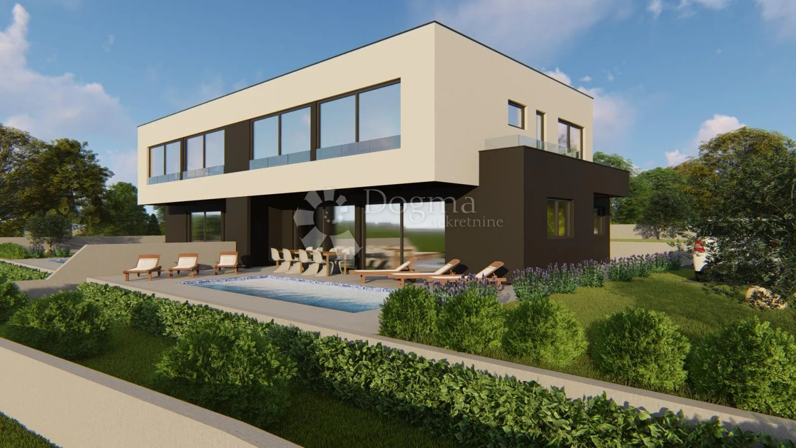 ekskluzivno! luksuzna duplex vila s bazenom i pogledom na more! - slika 3